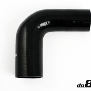 DO88 Silicone Hose Black 90 degree 1.75 - 2.5'' (45-63mm)