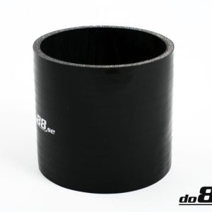 DO88 Silicone Hose Black Coupler 4.5'' (114mm)