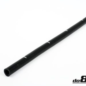 DO88 Silicone Hose Black straight length 0.5'' (13mm)