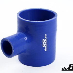 DO88 Silicone Hose Blue T 3'' + 1.25'' (76+32mm)