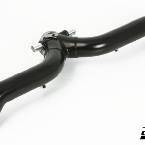 DO88 Porsche 997.2 Turbo 2010- Y-Pipe. Black for OEM IC
