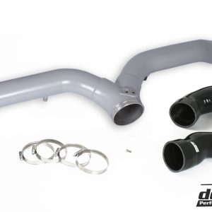 DO88 Porsche 997.1 Turbo Y-Pipe. Silver for OEM IC