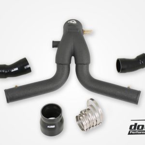 DO88 Porsche 911 Turbo (991.1) 2013-15 Y-Pipe. Black for OEM IC