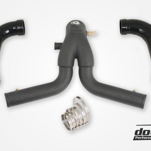 DO88 Porsche 911 Turbo (991.2) 2015- Y-Pipe. Black for do88 IC