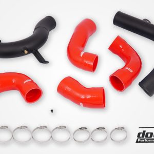 DO88 AUDI SEAT SKODA VW 1.8 / 2.0 TSI (MQB) OEM IC Pressure pipes. Red hoses