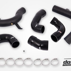 DO88 AUDI SEAT SKODA VW 1.8 / 2.0 TSI (MQB) OEM IC Pressure pipes. Black hoses
