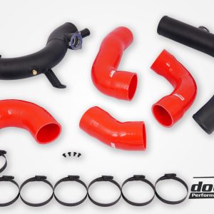 DO88 VAG 2.0 TSI EA888 Gen4 (300hp+) do88 IC Pressure pipes. Red hoses
