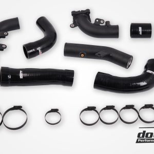 DO88 Toyota Yaris GR Pressure pipes for do88 IC. Black hoses