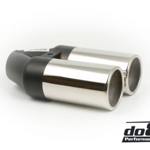 DO88 Tailpipe Twin Rond 76