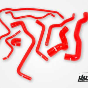 DO88 SAAB 9-3 Turbo T7 99-03 Coolant hoses Red