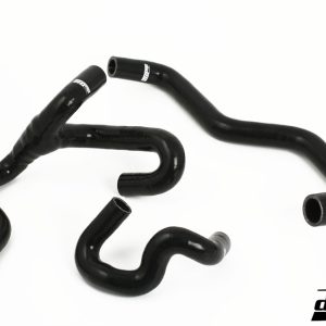 DO88 SAAB 9-5 98-10 Heater hoses for cars with water valve Black