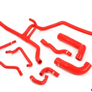DO88 BMW 320 325 E36 1990-1996 Coolant hoses Red