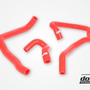DO88 AUDI SEAT VW 2.0 TSI (MQB) Coolant hoses Remote Radiator (Right) Red