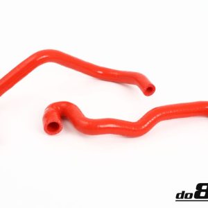 DO88 SAAB 9-5 98-03 & 9-3 T7 99-03 Crankcase vent hoses Red