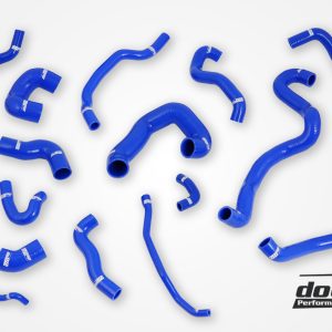 DO88 BMW 135i 335i E82 E90 (N54) Coolant hoses Blue