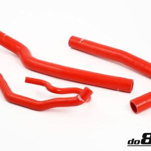DO88 Volvo 740/940 (with T5 engine) Coolant hoses Red