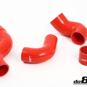 DO88 Volvo 700/900 Turbo (w.o AC) Pressure hoses Red