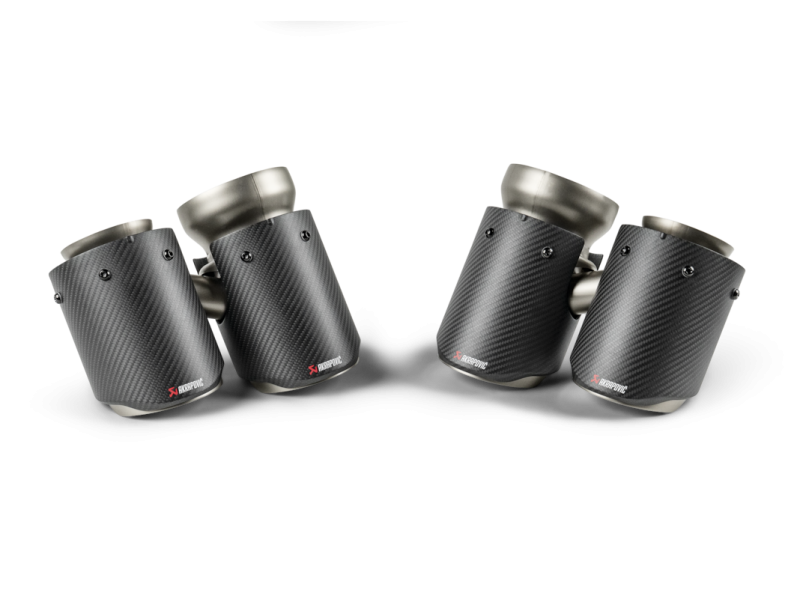 Akrapovic BMW M5 (G90, G99) Tail Pipe Set Carbon TP-CT/78