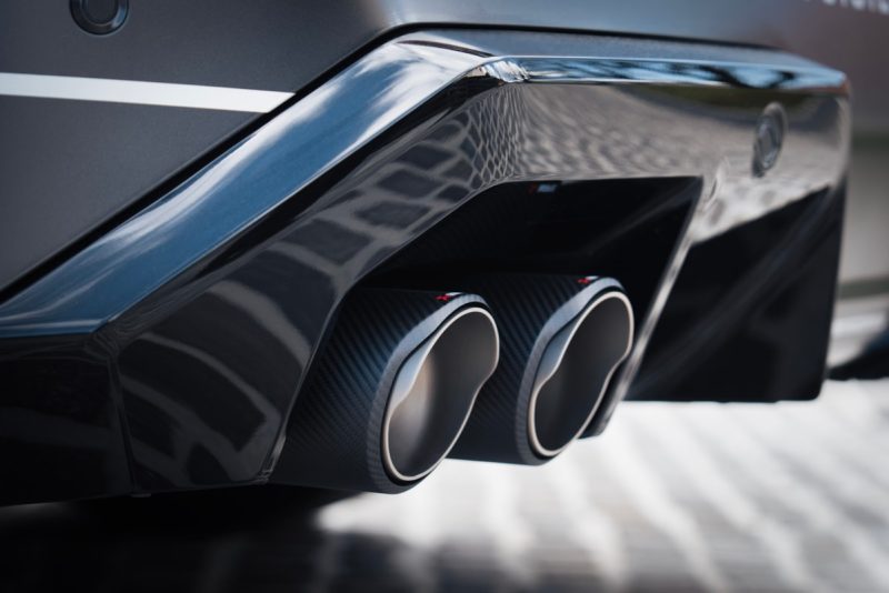 Akrapovic BMW M5 (G90, G99) OPF/GPF Tail Pipe Set Carbon TP-CT/78