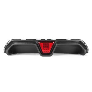 BMW M5 F90 2018-2024 PRE PREG CARBON FIBRE DIFFUSER - CS STYLE WITH LED