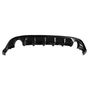 VOLKSWAGEN GOLF GTD/GTI MK7.5 2017-2020 GLOSS BLACK DIFFUSER
