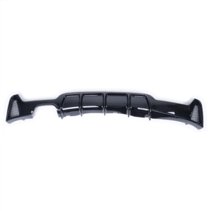 BMW 4 Series F32/F33/F36 GLOSS BLACK TWIN LEFT EXIT EXHAUST DIFFUSER