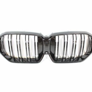 BMW G06 X6 DOUBLE SLAT BLACK GRILLES - BLAK BY CT CARBON