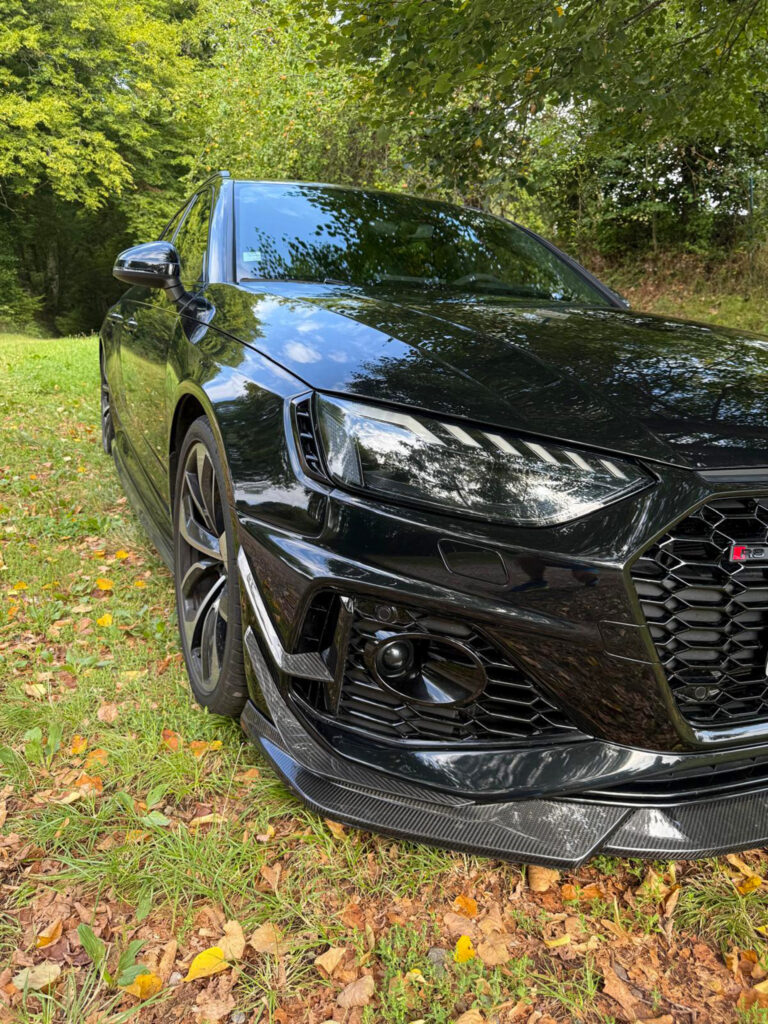 Audi RS4 B9.5 with CT Design caron fibre canards