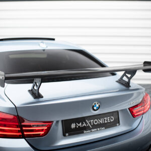 Maxton Design Carbon Spoiler With Internal Brackets Uprights BMW 4 F32 / 4 F32 M-Pack Coupe CF-BM-4-F32-WING5-INT-245-P