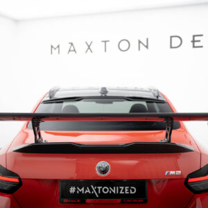 Maxton Design Carbon Spoiler With Internal Brackets Uprights BMW M2 G87 CF-BM-M2-G87-WING5-INT-245-P