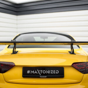 Maxton Design Carbon Spoiler With Upper Swan Mounting Audi A5 Coupe 8T CF-AU-A5-1-WING5-UPP-245-P