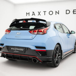 Maxton Design Central Rear Splitter for Hyundai Veloster N Mk2 HY-VE-2-N-RD1G