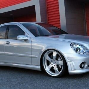 Maxton Design FRONT BUMPER MERCEDES C W203 < AMG 204 LOOK> ME-C-203-AMG204-F1F