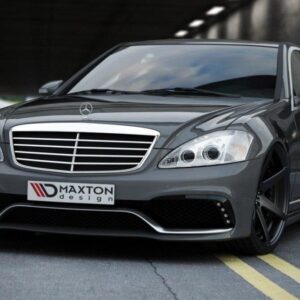 Maxton Design FRONT BUMPER MERCEDES S W221 (look W205) ME-S-221-W205-F1F