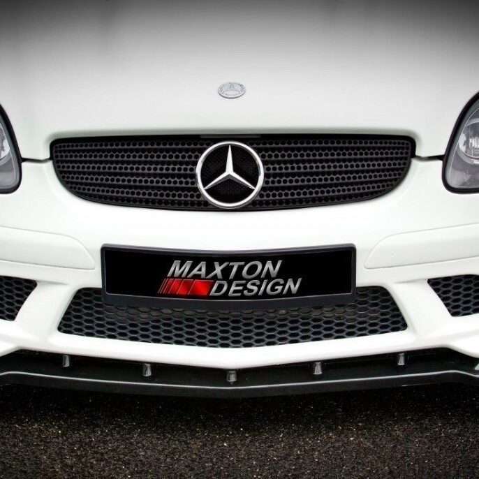 Grille De Pare-chocs Avant MAXXTON Pour Mercedes SLK R171 - Pièce Neuve, Côté Gauche Et Droit