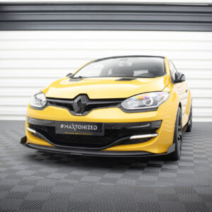 Maxton Design FRONT RACING SPLITTER RENAULT MEGANE MK3 RS RE-ME-3-RS-CNC-FD1A