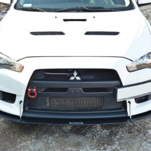 Maxton Design FRONT RACING SPLITTER V.2 Mitsubishi Lancer Evo X MI-LA-10-EVO-CNC-FD2A