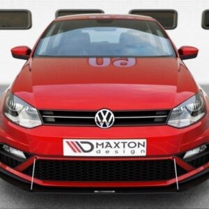 Maxton Design FRONT RACING SPLITTER Volkswagen Polo GTI Mk5 Facelift VW-PO-5F-GTI-CNC-FD1A