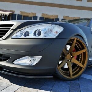 Maxton Design FRONT SPLITTER MERCEDES S-CLASS W221 ME-S-W221-FD1G