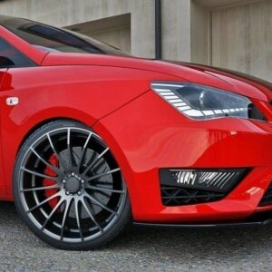 Maxton Design FRONT SPLITTER SEAT IBIZA IV CUPRA (6J) FACELIFT SE-IB-4F-CUPRA-FD1G