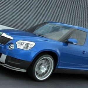 Maxton Design FRONT SPLITTER SKODA YETI SK-YE-FD1G