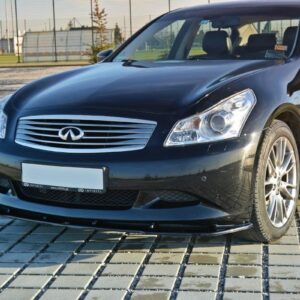 Maxton Design FRONT SPLITTER V.1 Infiniti G37 Sedan IN-G37-S-FD1G