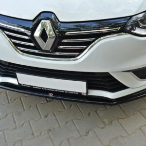 Maxton Design FRONT SPLITTER V.1 Renault Megane Mk4 Hatchback RE-ME-4-FD1G