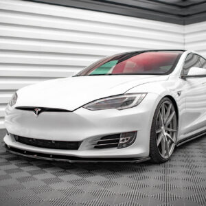 Maxton Design FRONT SPLITTER V.1 Tesla Model S Facelift TE-MODELS-1F-FD1G