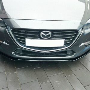 Maxton Design FRONT SPLITTER v.1 Mazda 3 BN (Mk3) Facelift MA-3-3F-FD1G