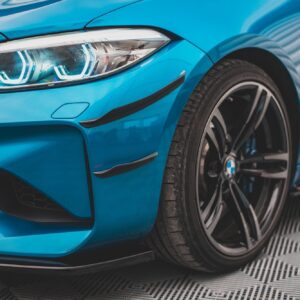 Maxton Design Front Bumper Wings (Canards) BMW M2 F87 BM-2-87-M-CAN1