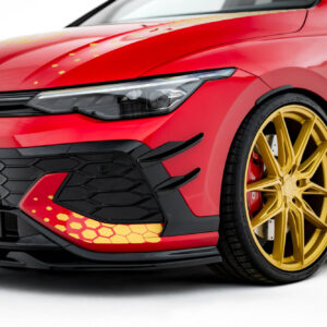 Maxton Design Front Bumper Wings (Canards) Volkswagen Golf GTI Clubsport Mk8 Facelift VW-GO-8F-GTI-CS-CAN1