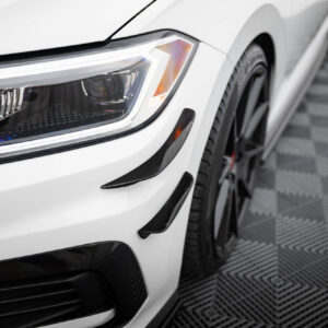 Maxton Design Front Bumper Wings (Canards) Volkswagen Jetta GLI Mk7 BM-1-F20F-M-CAN1