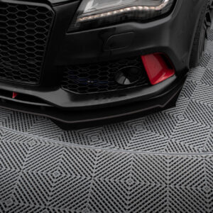 Maxton Design Front Flaps Audi A7 RS7 Look C7 AUA7C7RS7LOOKCNC-FSF1G