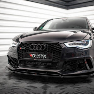 Maxton Design Front Splitter Audi A6 RS6 Look C7 AU-A6-C7-RS6LOOK-FD1G